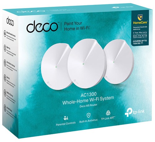 Picture of ACCESS POINT DECO M5 MESH 1300MBPS 3PACK TP-LINK