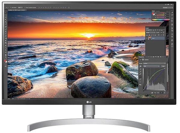 Picture of LG 27"; 27UL850-W 4K DP/2xHDMI/USB-C HDR400 IPS