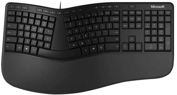 Picture of Microsoft Ergonomic Keyboard USB