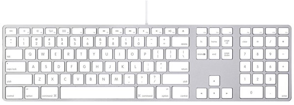 Picture of Apple Magic Keyboard with Numeric Keypad Hebrew
