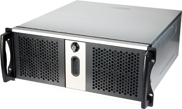 Picture of CASE CHENBRO 4U 17.5"; Compact Industrial Server Chassis