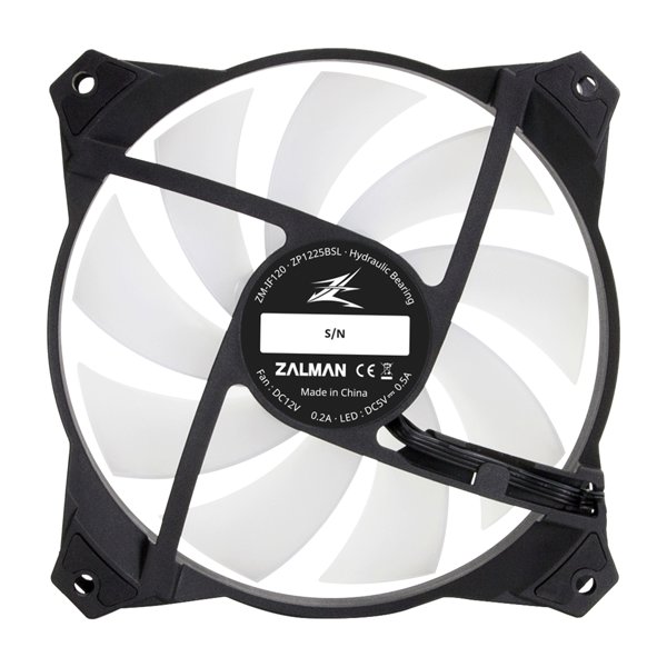 Picture of ZALMAN 120MM ZM-IF120 Infinity Mirror ARGB Case Fan
