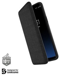 Picture of Samsung Galaxy S9+ Presidio Folio Leather Speck Black