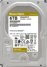 Picture of 6TB 128MB 7200RPM 6GB/s WD6003FRYZ GOLD WD